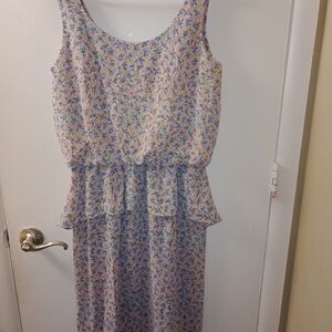 Floral Sleeveless Dress